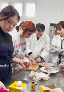 DINE with High School Students